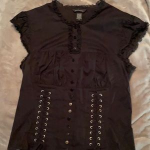 Moda International Cap Sleeve Top